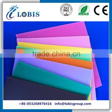 China Plastic Manufacturer Provide Corrugated Plastic sheet