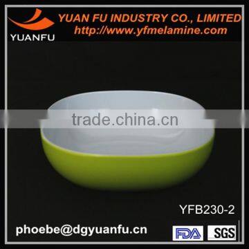 Fashion design melamine catering soup bowls