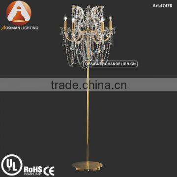 Maria Theresa Crystal Chandelier Floor Lamp