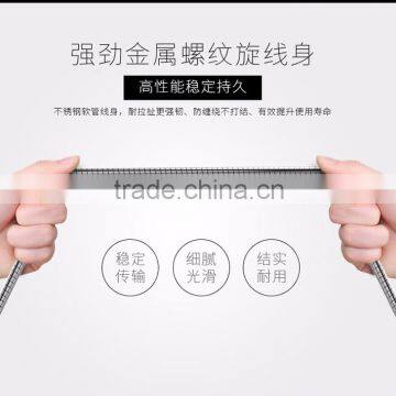 Hot Saling Fast Speed Custom Usb 2.0 Charging Cable for Samsung and Usb Silvr Metal Usb Cable photo-3
