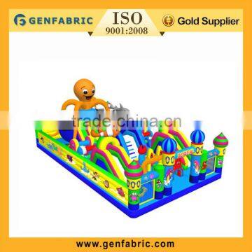 Factory Supply Kiddie Outside Funny Octopus Inflatable Amusement Park