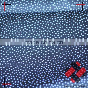 190T Polyester Taffeta With Snow Dot Printing Lining