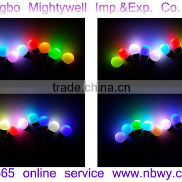 Colors Changing Hue Christmas Decorative LED String Light Small Balls