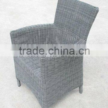 WICKER CHAIR with 3mm round wicker / Wicker Dining Chair for garden and outdoor usage