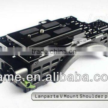 Lanparte 2 in 1 V-Mount Shoudler Support Mount VSM-01 for 5d3 5d2 gh2 gh2 a99