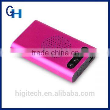 HIGI New Promotion Gift LOGO Battery Bank Speakers 5200MAH for All Smart Phone photo-3