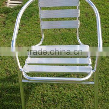 aluminum cheap stackable chair for dining