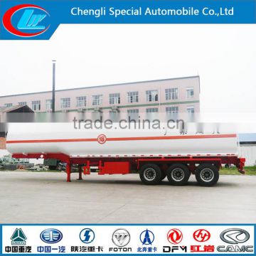 China made 3 axles fuel tank trailers high quality fuel delivery tank for sale famous brand used oil delivery tankers trailer