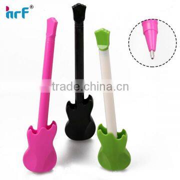 Creative Guitar shaped pen ,promotional guitar ball pen