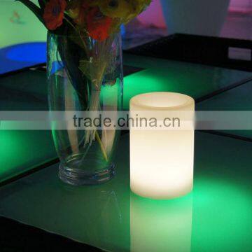 Hot sell 7 color changing and white 2600k glowing mood decor tiffany mini lamps