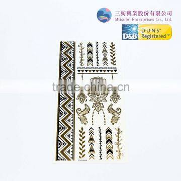 3d Crown Ring Temporary Tattoo