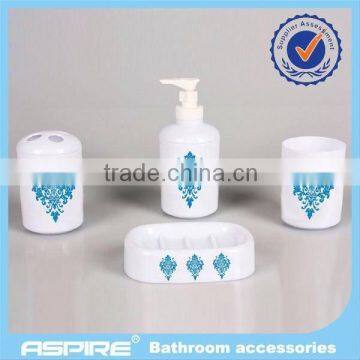 Lovely Ceramic Batheoom Set ,Plaseic bathroom set