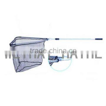 aluminium fishing landing net 2 sections telescopic landing net