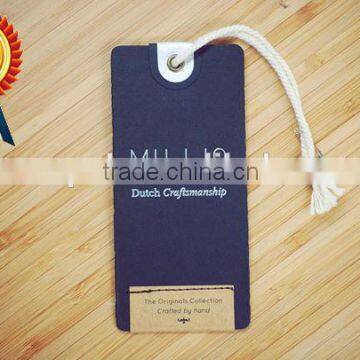 2014 jeans Colorful paper garment hangtags/labels