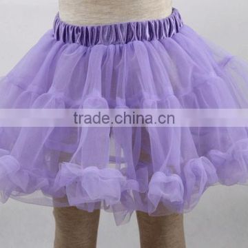 Purple Girls Kids Tulle Tutu Skirt