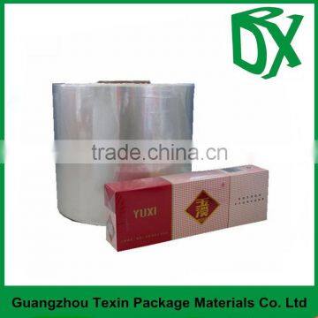 China wholesale heat sealed BOPP shrink film for cigarette packaging
