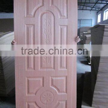 2.7mm plywood doors design/HDF/MDF Moulded Door Skins(fancy,wood,melamine)