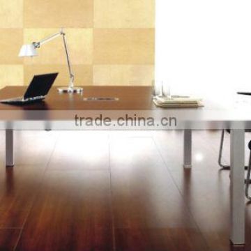 cheaper modular conference table with melamine desktop+steel frame /professional maufacturer