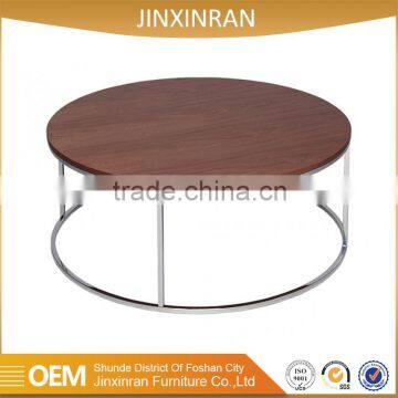 2016 modern hotel furniture italy round coffee table with mdf