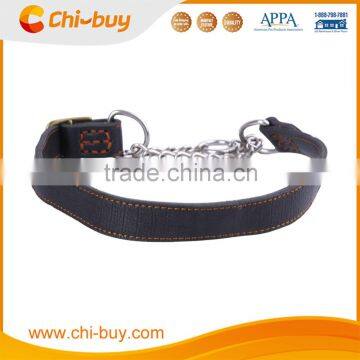 Chi-buy Martingale Leather Dog Collar Personalized Leather Dog Collar Free Shipping on order 49usd