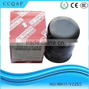 Made in China manufacturers wholesale price engine genuine new type of automotive toyota oil filter 90915-yzze2