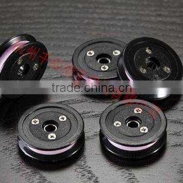 Cable Pulley Wheels Plastic Flanged Ceramic Pulley