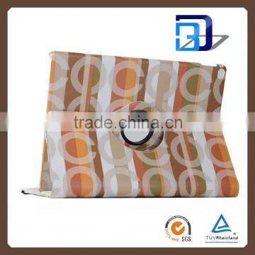 Fashionable Popular Circle Pattern 360 Degree Rolating PU Leather Tablet Case For IPad Pro Shell China Factory Direct Sale photo-4