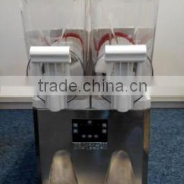 New design, with LCD screen touch switch commercial slush machine(XRJ-T2*12L)