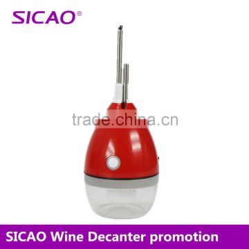 Lovely ABS 1300mAh mini wine dispenser bottle dispenser