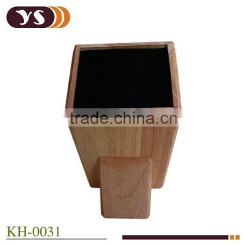 Wood Blocks,rubber wood casing,PP strip inside