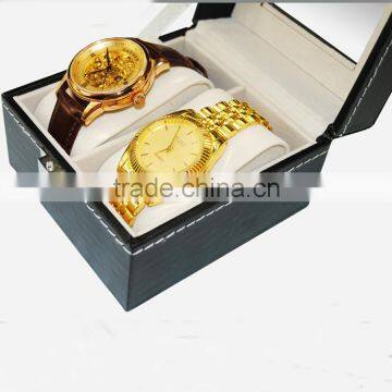 sewing pu leather watch box