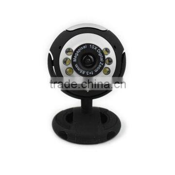 USB 2.0 6 LED PC 10x Digital Zoom Camera HD Webcam Camera photo-3