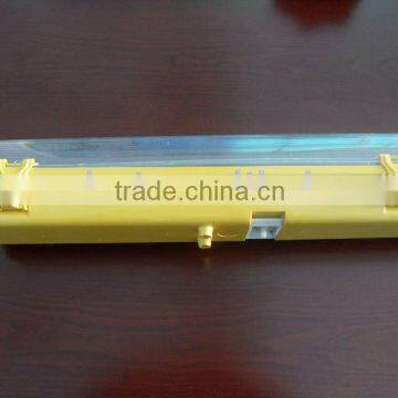 Non Corrosive Fluorescent Fittings (PC/PC), IP65 Vapourproof, weatherproof, vaportight, 1x58W