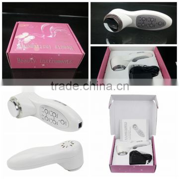 Home use ultrasonic acne removing multi-function facial beauty instrument