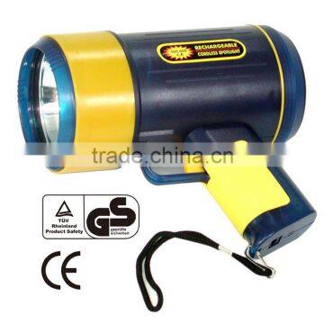 Rechargeable Spotlight With One-Touch Switch Design