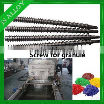 Single screw and barrel for PP/PE plastic granule machine