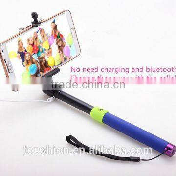 Brand New Lightweight Monopod, Wired 3.5mm Audio Cable Handheld Monopad, Wholesale photo-2