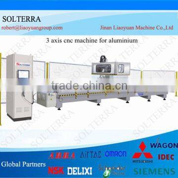 Aluminum Windows Machinery 3 Axis CNC Machine center