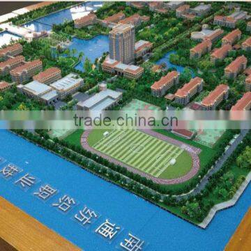 scale building model maker for Nantong textile colleges