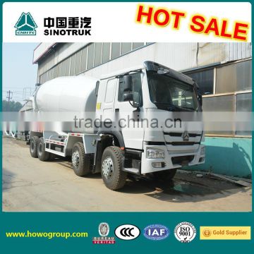 China HOWO 8X4 Concrete Mixer Truck with 18CBM Tanker