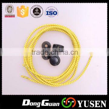 2016 Colorful Reflective no Tie Elastic Shoe Laces With Stoppers and Imported Rubber photo-3