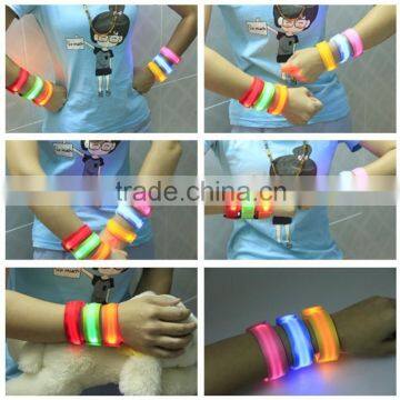 Sport bracelet wrist band Nylon fashion LED