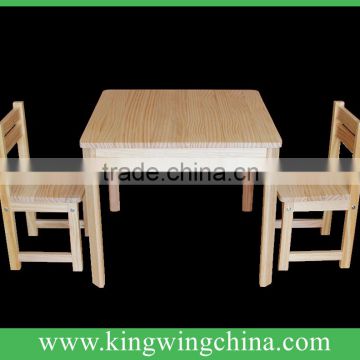 Solid Wood Kids play table and chairs