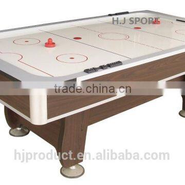 Made in China factory price 7ft wooden air powered hockey game table free accessory