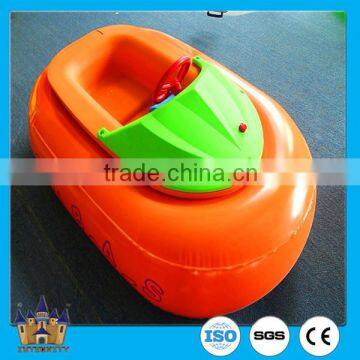 Top quality cartoon inflatable water bumper boat amusement rides for kids