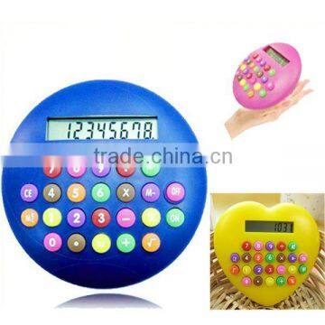 Hot sales hamburg shape 8 digit calculator for promotion