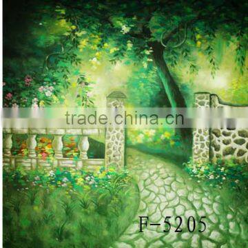 3 x 6 Meters Hand Painted Scenic Backgrounds For Photography Studio