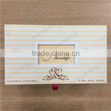 accept customer design luxury perfume box for perfume bottle packing