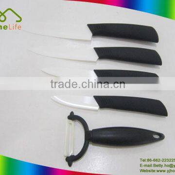 Hot sale superior quality forever sharp knife ceramic knife set with peeler