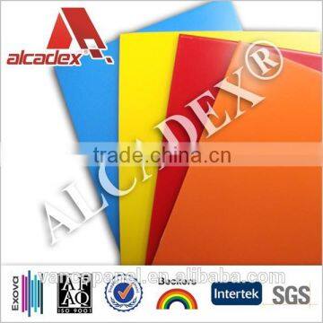 aluminum laminating plastic board, aluminum composite panels, pe wall cladding acp